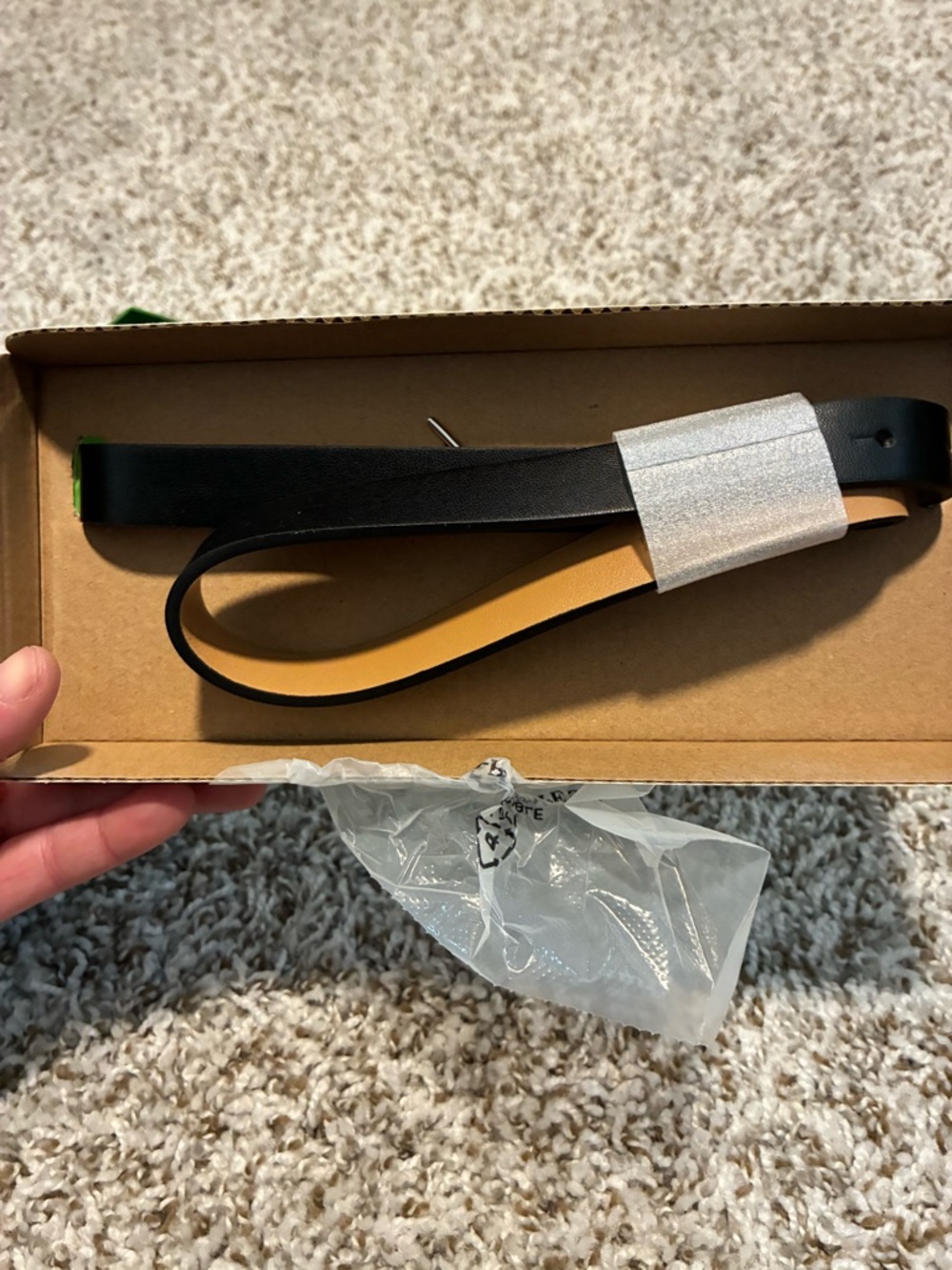 kate spade black leather bow waist belt - Picture 2 of 2